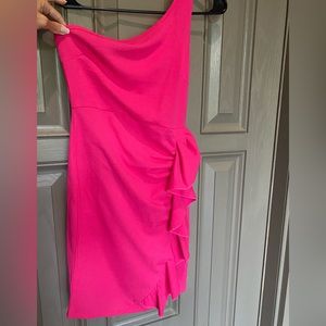 Hot pink dress. Size small. Excellent condition